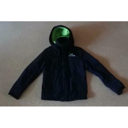 Hollister dames jas wind jack S blauw