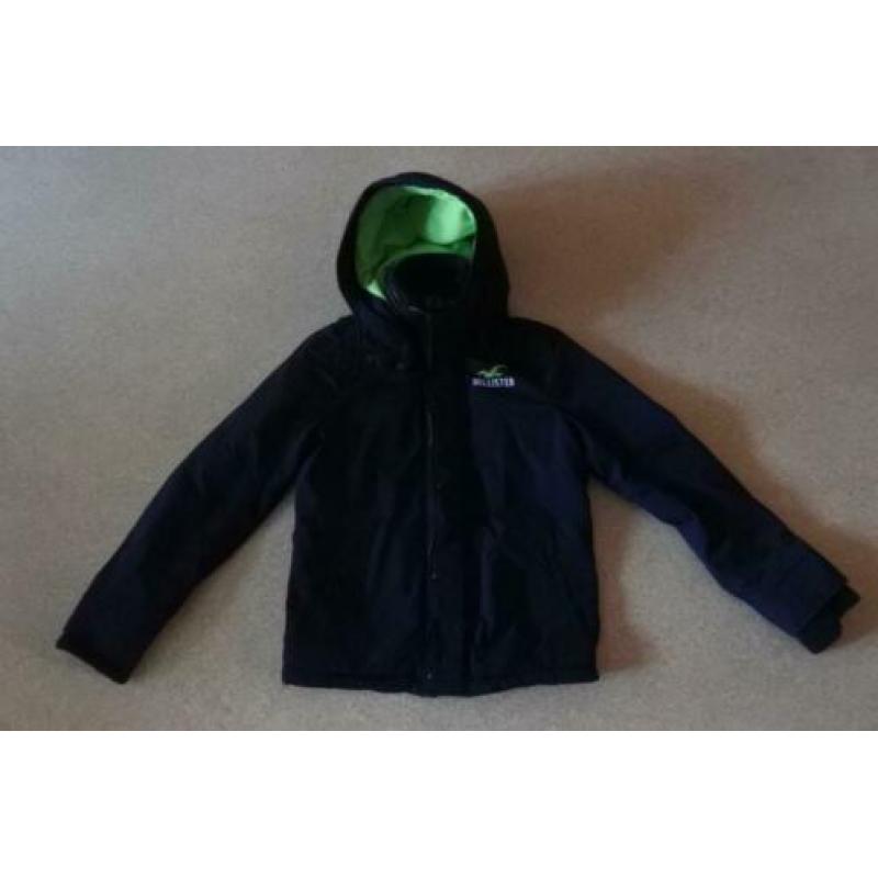 Hollister dames jas wind jack S blauw