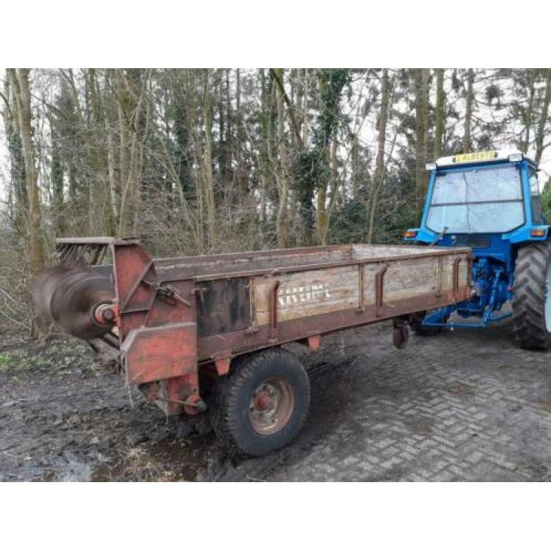 Mestverspreider mestwagen krone optimat