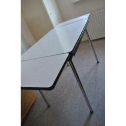 Tafel, uitschuifbaar, vintage, jaren 60
