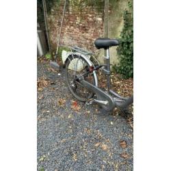 Station fiets met slot en reserve sleutel