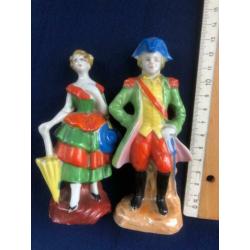porseleinen beeldjes ca 11 cm