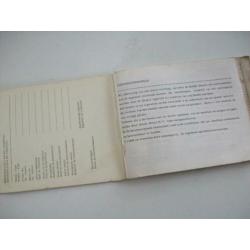 Honda Garantie Service Coupon boekje NL + B