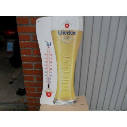 wieckse witte thermometer emaille