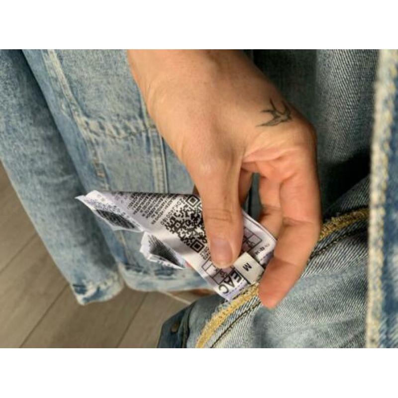 Oversized guess spijkerjack spijkerjas maat M NIEUW twv €140