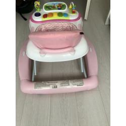 Baby Loopstoel, roze