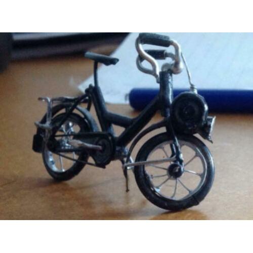 Miniatuur solex zwart zelfbouw , 2 maten verkrijgbaar