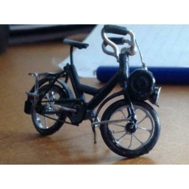Miniatuur solex zwart zelfbouw , 2 maten verkrijgbaar