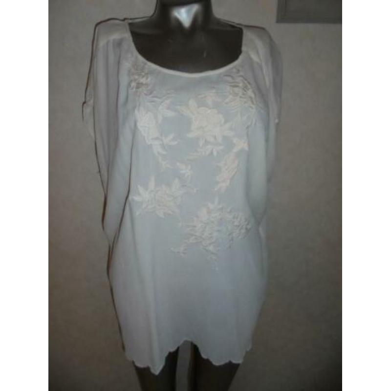mooie blouse merk in two creme xl