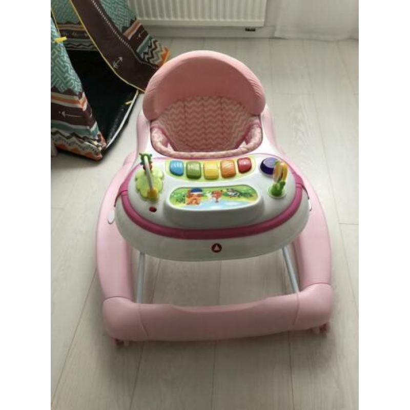 Baby Loopstoel, roze
