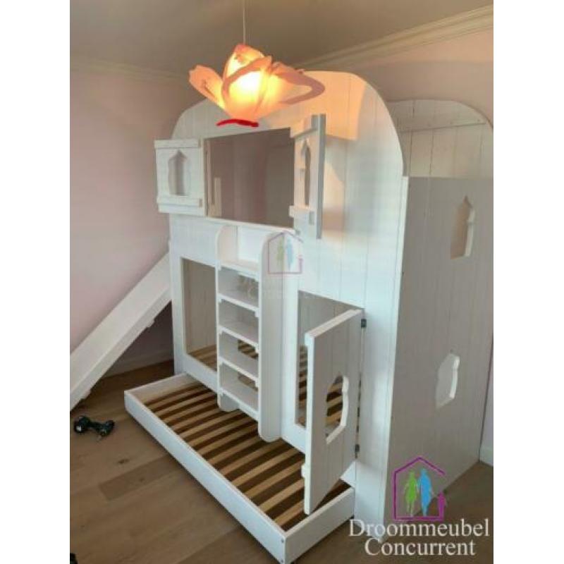 Bedhuisje Boomhutbed Steigerhout Aladdin GRATIS MONTAGE!