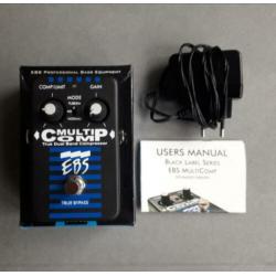 EBS Multi Comp (true bypass) Voor Basgitaar