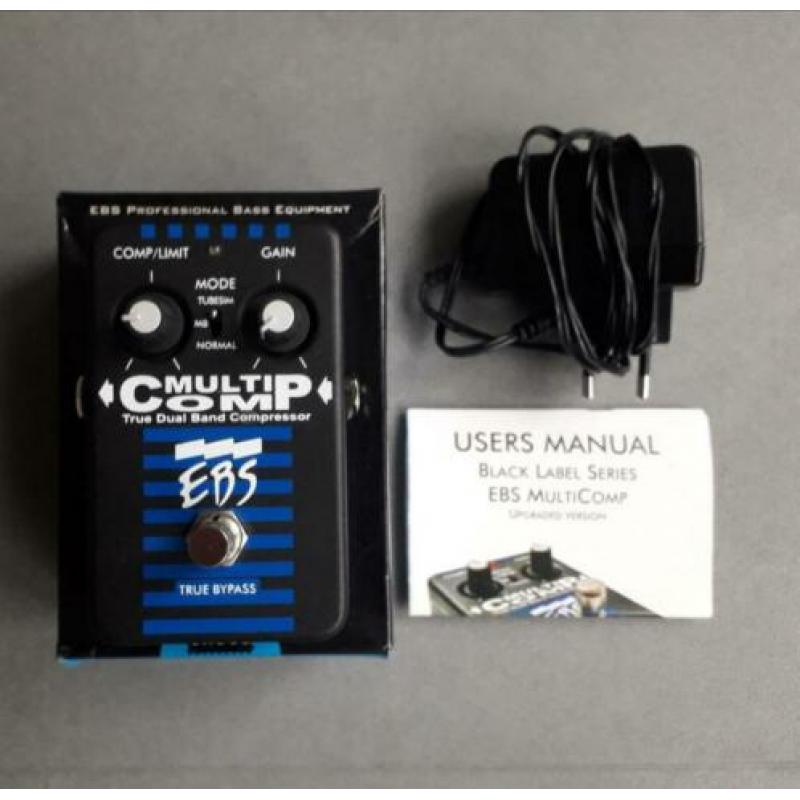 EBS Multi Comp (true bypass) Voor Basgitaar