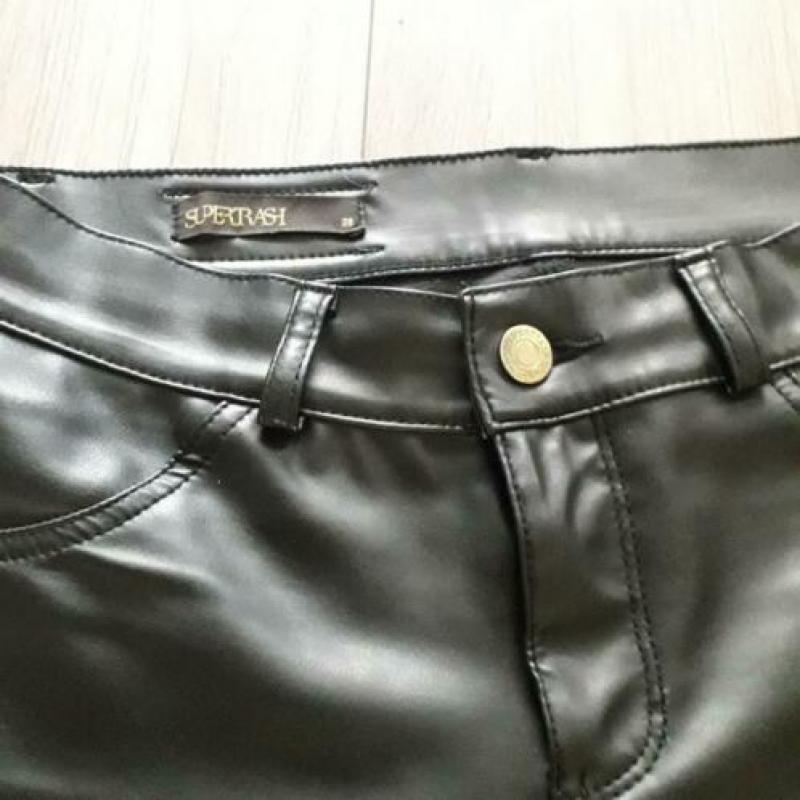 Supertrash leren broek 28