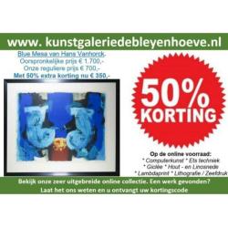 Collectie Theo Broeren acryl op doek- 50% op grafisch werk