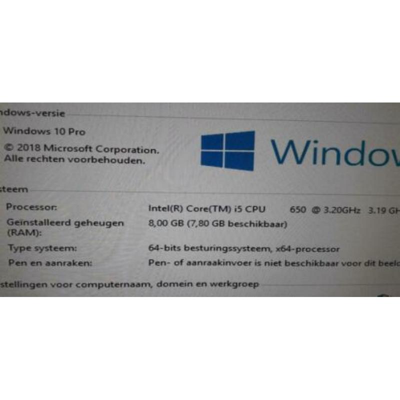 Gamepc Nvidia gtx 950 en intel core i5 650 8gb ram