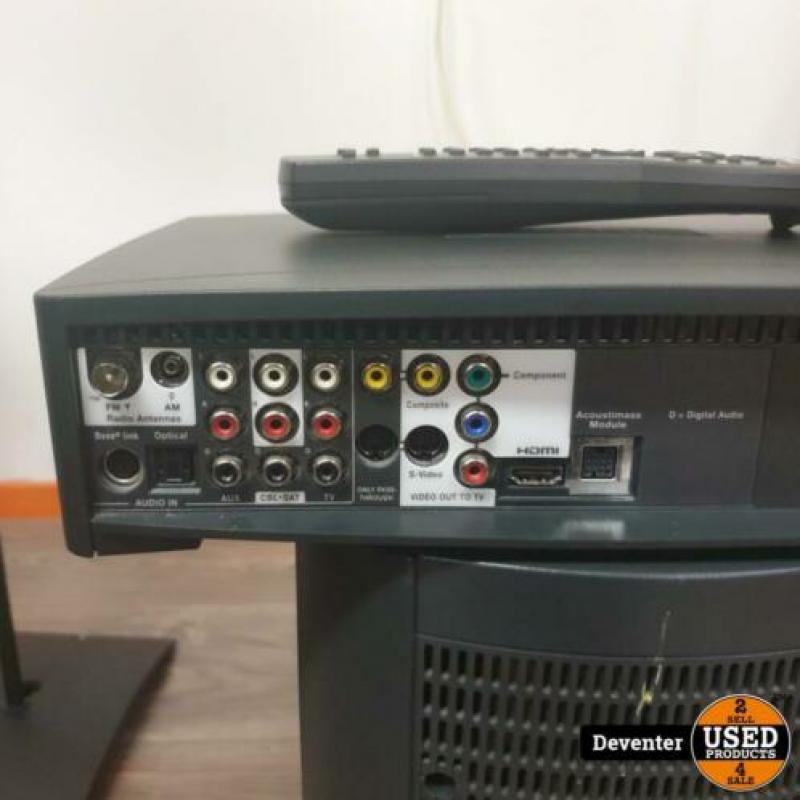 Bose 321 GS serie III HDMI met ijzeren standaards en extra's