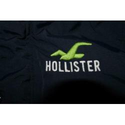 Hollister dames jas wind jack S blauw