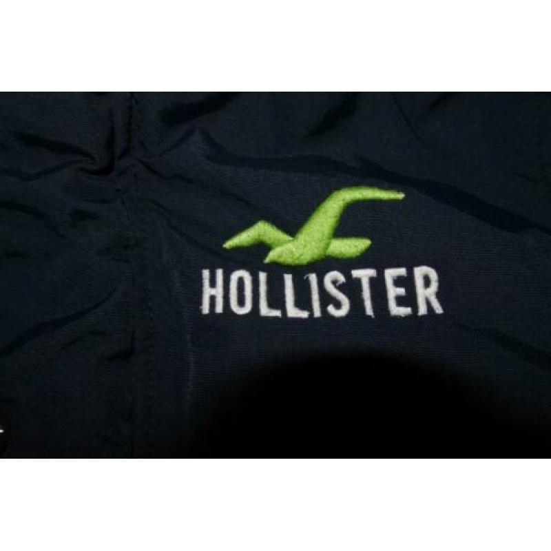 Hollister dames jas wind jack S blauw