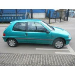 Peugeot 106 1.1 Accent 1998 Groen