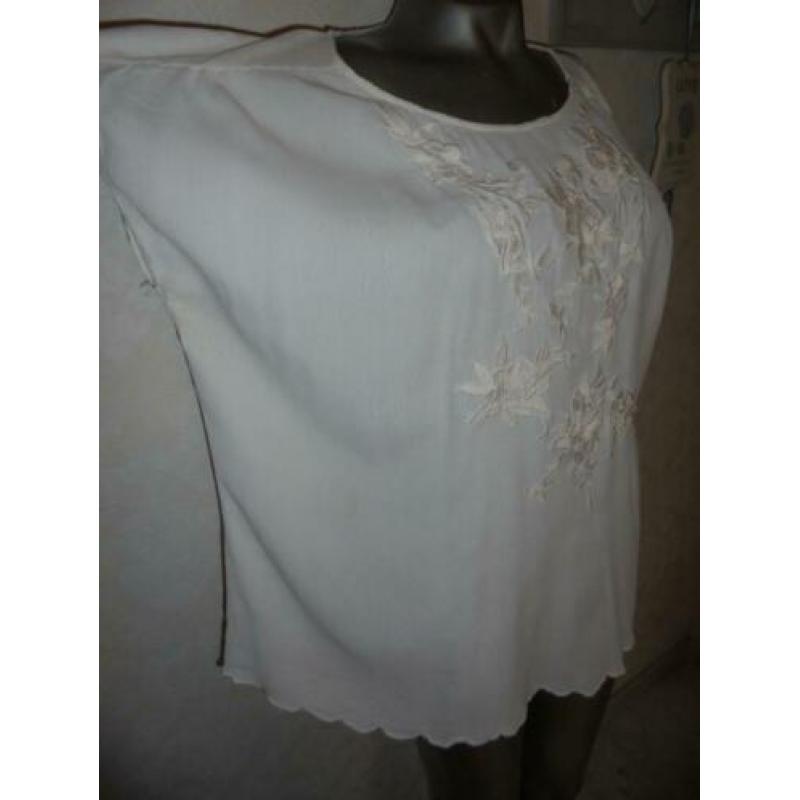 mooie blouse merk in two creme xl
