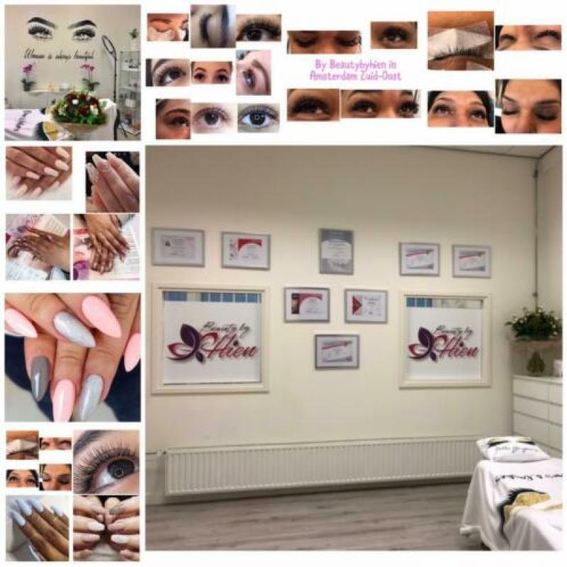 Nails, Wimperextensions, Wenkbrauwen, Lash lifting