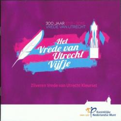 Nederland kleuren set Vrede van Utrecht van 2013