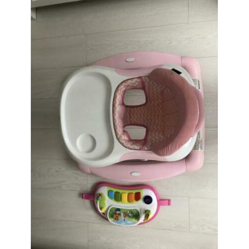 Baby Loopstoel, roze