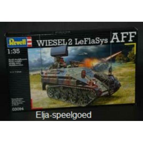 NIEUW Revell 1:35 WIESEL 2 Le FlaSys AFF Tank 3094 modelbouw