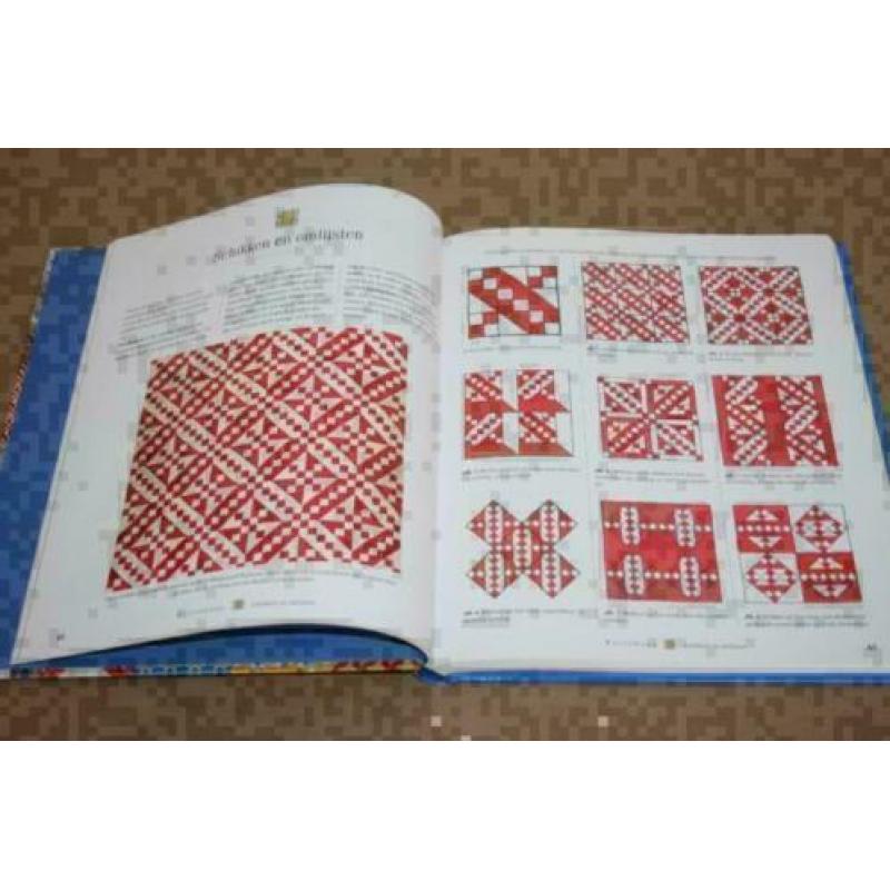 Handboek Patchwork, Quilten en Appliqueren !!