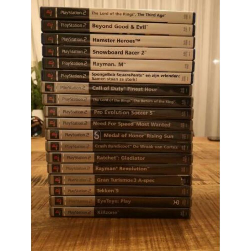 16x Playstation 2 Ps2 games