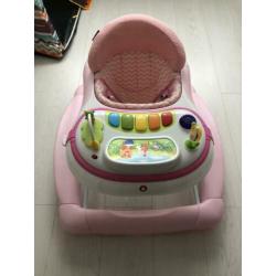 Baby Loopstoel, roze