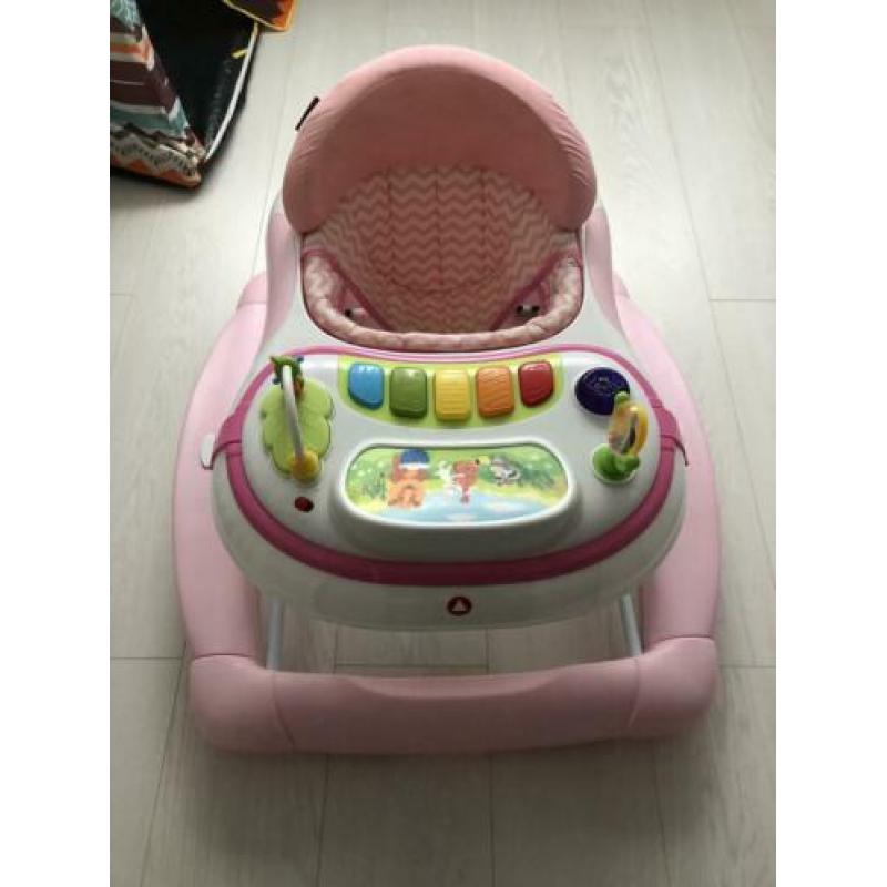 Baby Loopstoel, roze