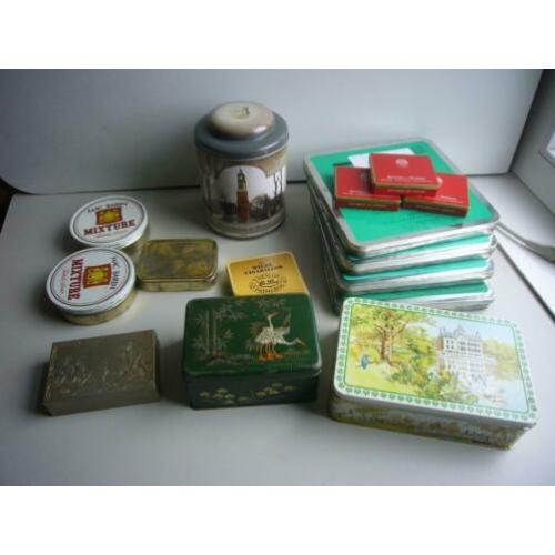 Collectie blikjes