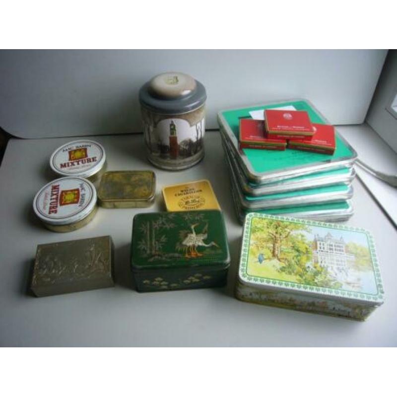 Collectie blikjes