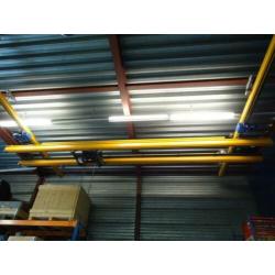 Kraanbaan bovenloopkraan Abus 1000 Kg. 7 meter