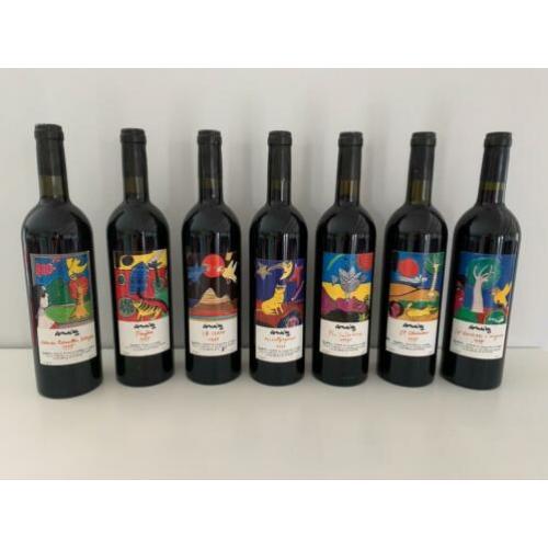 Verzameling Corneille - 7 flessen LIMITED EDITION 1996/1997