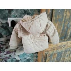 Benetton gevoerde baby winterjas 68