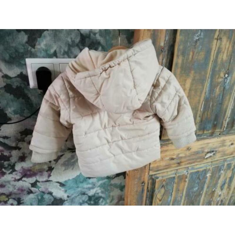 Benetton gevoerde baby winterjas 68
