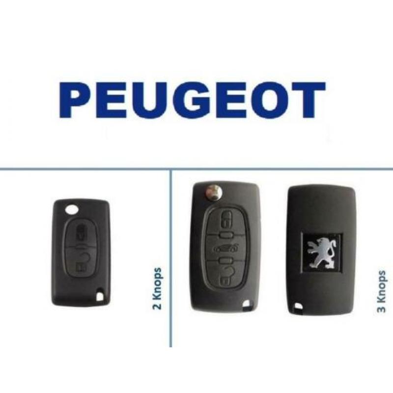 Peugeot sleutel 106 206 207 306 307 406 407 607 807 Citroen