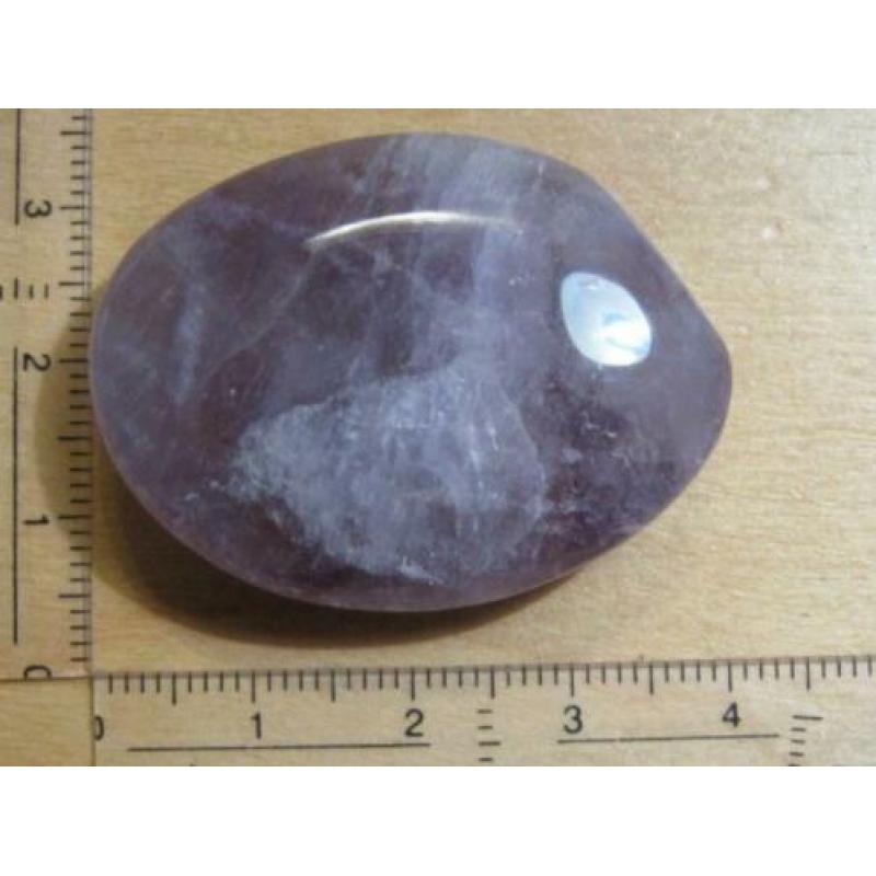 opruiming: 3x schitterende amulet edelsteen AMETHIST (2)