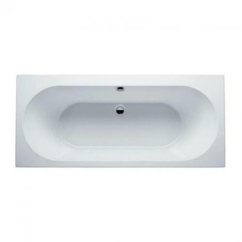 Ligbad Duo Wodan Inbouw 180X80X50 Cm Wit