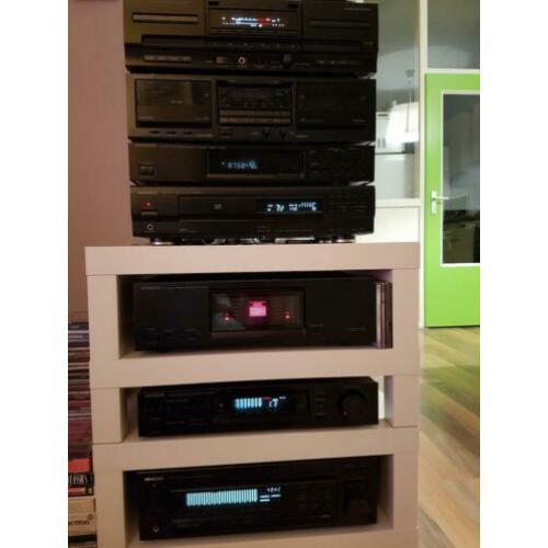 Unieke Kenwood stereo toren.