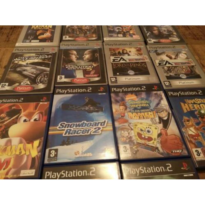 16x Playstation 2 Ps2 games
