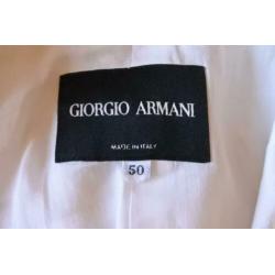 georgio armani getailleerd jasje , zomer jasje wit L