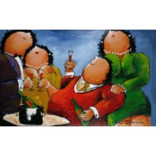 Collectie Theo Broeren acryl op doek- 50% op grafisch werk