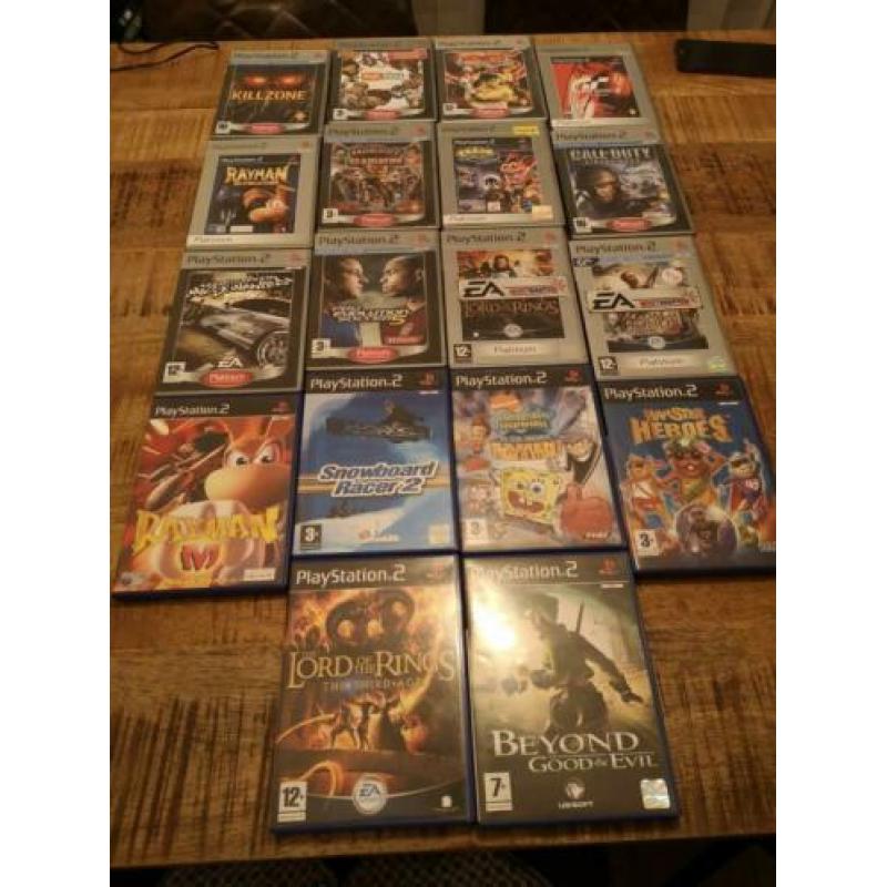 16x Playstation 2 Ps2 games