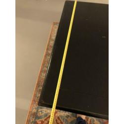 Zwart eettafel 200*100*78