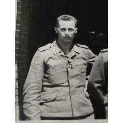 1x Foto LW Soldaten Orden Verleihung EK