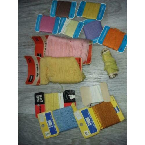 Vintage pakket maasgaren stopwol